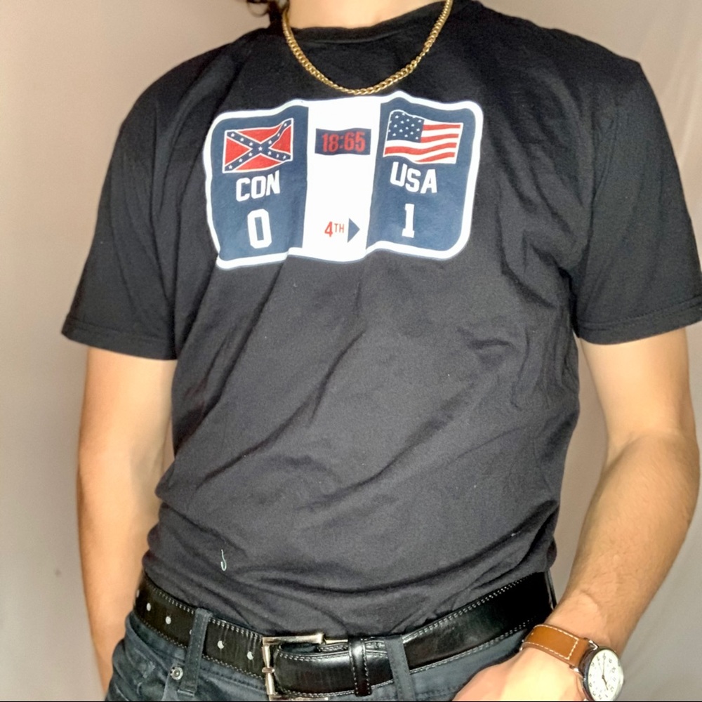 Killer Mike Anti-Confederate Black T-Shirt